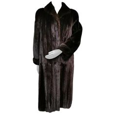 DESCRIPTION : 90 BIRGER CHRISTENSEN RANCH MINK FUR COAT SIZE 8 supple skins, short collar, beautiful fresh fur, european german clasps for closure, too slit pockets, nice big full pelts skins in excellent condition. MEASUREMENTS : SIZE : 8 LENGTH :46 BACK ACROSS :21 SLEEVES :29-24 INSIDE ARMHOLE TO ARMHOLE SEAM :19 SWEEP :59 ******All our fur coats are professionally cleaned and glazed with tags of certificate with cleaning company. ******Please allow 5 days for the cleaning process to be finish Wool Blanket Coat, Leopard Fur Coat, Bracelet Cuffs, B Smith, Sable Fur Coat, Chinchilla Fur, Full Length Coat, Birger Christensen, Blanket Coat