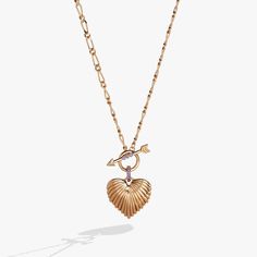 Gold Heart Toggle Necklace, Trending Necklace, Make The Impossible Possible, Resort Jewelry, Impossible Possible, Jewelry Style Guide, Glam Gifts, Heart Necklaces, Trending Necklaces