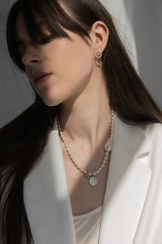 Minimalist yet elegant freshwater pearls with a golden touch. Unique, irregular sizes and shapes combined with their attractive charming character so it's super easy to wear and enjoy them everyday. From very baroque to near-round, my handmade necklace is inspired by silence luxury, high quality and magic of jewelry. Long freshwater different sizes pearl necklace is hypoallergenic and nickel-free.  Material: 24K gold plated 925 sterling silver detail, fresh waterpearls Weight: 39 grams  Necklace length: 45 cm  From my experience, freshwater pearls are ideal gift for anniversary, birthday, Valentine's Day, Mother's Day, wedding. Also, my customers buying this necklace to complete boho wedding, vintage wedding outfits.  Packing - ready to gift My jewellery packaging has taken a creative turn Luxury Minimalist Pearl Necklace With Pearl Charm, Luxury Gold-plated Pearl Necklace For Anniversary, Luxury Pearl Necklaces For Anniversary, Luxury Pearl Necklace With Charm For Wedding, Luxury Pearl White Jewelry For Anniversary, Luxury Elegant Beaded Necklaces For Anniversary, Luxury Pearl Necklace For Anniversary, Luxury Round Pearl Necklace For Gift, Luxury Elegant Beaded Necklace For Anniversary