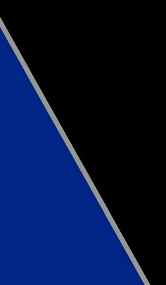 a black and blue triangle with silver lines