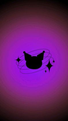 a black and purple background with an image of a chicken in the middle of it