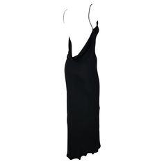 Check out this item from 1stdibs! Late 1990s Yigal Azrouël Backless Cowl Slinky Black Bodycon Gown : https://www.1stdibs.com/id-v_22489322 Evening Maxi Dress With Bias Cut And Low Back, Black Low-back Maxi Dress For Evening, Black Low Back Maxi Dress For Evening, Backless Black Slip Dress For Evening, Black Backless Slip Dress For Evening, Black Maxi Dress With Cowl Back For Evening, Black Backless Evening Dress With Low Back, Black Low Back Slip Dress For Party, Black Backless Low Back Evening Dress