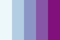 purple and blue color palette with white background