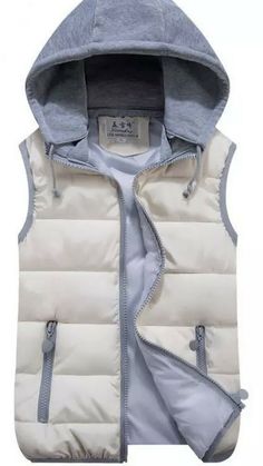 Winter Vest For Men And Women Hooded Sleeveless Soft Warm Jacket Sweater Zipper. Condition is New with tags. Size L Shipped with USPS Priority Mail. Tops Plus Size Women, Female Vest, Vest Jackets, Women Vest, Collar Vest, Jackets Winter, Gilet Long, Tops Plus Size, Winter Vest