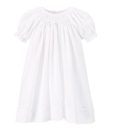 Petit Ami Baby Girls 3-9 Months Smocked Dress | Dillard's Smocked Bishop Dress, Illusion Gown, Hand Smocked Dress, Smocked Baby Dresses, Baby Dresses, Newborn Dresses, Smocked Dress, Handmade Dresses