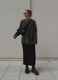 Black Skirt Outfits, Skandinavian Fashion, Winter Capsule Wardrobe, Looks Party