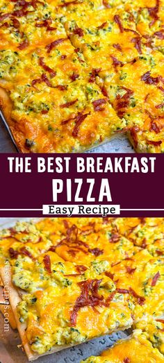 the best breakfast pizza recipe is easy to make