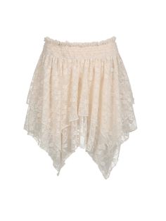 Get ready to turn heads with our Vienna Lace Mini Skirt! This ivory beauty features a high waist and an irregular, bohemian-style A-line design. Perfect for any occasion, this trendy piece is a must-have from our Alees Fashion Spring-Summer Collection. Details Vienna Lace Mini Skirt in High Waist Irregular Skirt Bohemian Style A-Line Stylish, Trendy Available in Ivory and Black Colors Alees Fashion Spring-Summer Collection Elegant Beige Tiered Mini Skirt, Chic Cream Ruffled Maxi Skirt, Chic Cream Ruffled Skirt, Chic Cream Maxi Skirt With Ruffles, Chic Asymmetrical Lace Skirt, Chic Lace Maxi Skirt For Summer, Chic Cream Tiered Skirt, Beige Flowy Lace Skirt, Flowy Asymmetrical Lace Skirt