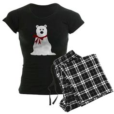 Red Bow Christmas, Christmas Sleepwear, Png Outfits, Christmas Fits, Cute Polar Bear, Halloween Pajamas, Bow Women