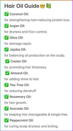 Best Hair Care Products For Hair Growth, What Does Coconut Oil Do For Hair, What Oils Are Good For Hair, Oils That Are Good For Hair, Hair Oil Guide, Homemade Scalp Oil, Hair Oiling Tips For Curly Hair