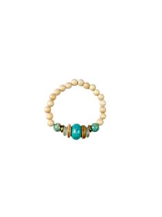 The Twine & Twine Single Stack is designed using globally sourced beads. They can be worn individually or stacked up. Fits wrist size approximately 7". Twine And Twig, Stack Bracelet, Beachy Vibes, Green Shades, The Bahamas, Bracelets Handmade Beaded, Stretchy Bracelets, Crystal Clear Water, Blue Tones