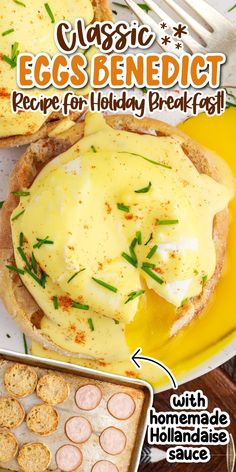 an egg benedict recipe for holiday breakfast