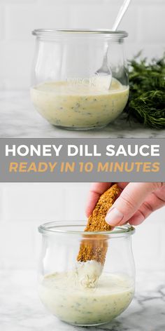 honey dill sauce ready in 10 minutes