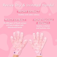 Pamper your hands with the I’m Lovely Peach Hand Masks! This hydrating sheet mask is so easy to use. Just wash your hands, put on the gloves and wait for your hands to be transformed in just 20 minutes! Did we mention the gloves are touch screen friendly? You can get soft peachy hands while you multi-task!Once applied, the hydrating serum delivers a powerful blend of active ingredients to rejuvenate skin. Hand Masks, Beauty Pillow, Peach Extract, Hydrating Sheet Mask, Pregnancy Skincare, Hand Mask, Night Mask, Face Patches, Face Sheet Mask