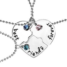 New inventory every day! Free Shipping! #Jewelry   #Amazing #Charms #PandoraCompatible #BodyJewelry     www.sexysparkles.com Forever Necklace, Bff Jewelry, Bff Necklaces, Friend Jewelry, Best Friend Jewelry, Best Friend Necklaces, Friendship Jewelry, Mens Jewelry Necklace, Friendship Necklaces