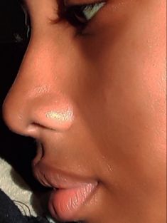 Black Button Nose, Pretty Nose Aesthetic, Small Nose Black Women, Button Nose Black Women, Button Nose Aesthetic, Nose Job Aesthetic, Side Eye Face, Nose Job Black Women, Body Figure Photography