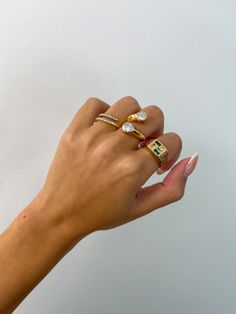 Gemstone Signet Ring, Gold Statement Ring Irregular Chunky Gemstone Ring, Gold Filled Ring, Signet Pave Gemstone Ring, Thick Gold Band Ring - Etsy Thick Gold Band, Signet Ring Gold, Dainty Gold Ring, Green Stone Rings, Dainty Gold Rings, Gold Statement Ring, Gold Signet Ring, Wrap Ring, Gold Filled Ring