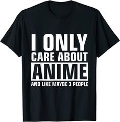 Mha Manga Panels T-shirt I Only Care About Anime Cheap Anime Letter Print Tops, Cheap Anime Style Tops With Letter Print, Cheap Fun Anime Print Tops, Cheap Black Shirt With Anime Print, Cheap Alternative Tops With Anime Print, Mha Manga Panels, Mha Shirt, Mha Merch, Mha Manga