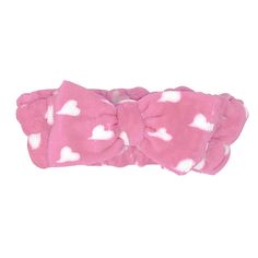 Hot Pink Teddy Headyband™ With White Hearts | Cruelty-Free & Vegan Wash your face without washing your hair! A super soft, plush headband that holds your hair back and keeps it in place. Teddy bear texture provides maximum comfort. Ideal for home or spa use. HOW TO WASH:Our Plush Spa Teddy Headyband™ should be gently washed by hand with warm water and soap. Air dry only. Should be washed frequently. Vegan Cruelty-Free Pink Makeup Headband, Spa Headbands, Plush Headband, Disney Lines, Black Women Short Hairstyles, Decorative Room, Frozen Toys, Washing Your Hair, Feminine Products