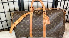 Louis Vuitton Keepall Bandouliere 50 packing my Duffle Bag What Fits part 2 - YouTube