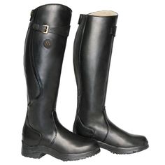 Mountain Horse Snowy River Tall Boot Waterproof, oily full grain leather boot with faux fur lining will keep your feet warm and dry in the most challenging winter conditions. A resilient YKK(R) full length back zipper allows for ease of entry, and a hidden elastic panel provides a flexible custom fit. The shock absorbing ShockX™ Advanced Insole System provides comfort in and out of the saddle. LEG: - Oily full grain leather - Full length YKK™ zipper - Hidden elastic panel for comfortable fit FOO Snowy River, Mountain Horse, Tall Winter Boots, Womens Waterproof Boots, Zipper Heels, Tall Boot, Vintage Casual, Mens Accessories Fashion, Leather Zipper