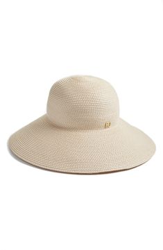 An elegant broad-brim sun hat is woven from airy, lightweight straw for a look that's both graceful and chic. Style Name:Eric Javits 'Hampton' Straw Sun Hat. Style Number: 1022951. Chic Lightweight Straw Hat For Vacation, Lightweight Chic Straw Hat For Vacation, Chic Lightweight Panama Hat For Beach Season, Chic Woven Sun Hat For Vacation, Chic Toquilla Straw Hat For Vacation, Chic Sun Hat With Upf 50+ For Vacation, Chic Lightweight Panama Hat For Vacation, Chic Straw Sun Hat For Vacation, Chic Lightweight Natural Straw Hat