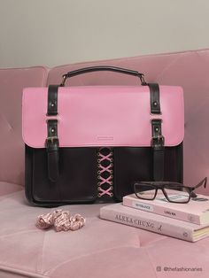 Introducing the Ecosusi Dark Collection - a versatile 15.6" briefcase designed for today's woman. Transition effortlessly between crossbody, shoulder bag, tote, or backpack. Delicate pink accents add a touch of mystery and glamour, enhancing feminine vibrancy. Championing personal independence and self-expression. Features include a 15.6-inch laptop compartment, wallet pocket, and pen slot for organization. Two adjustable shoulder straps included. Ideal for school, work, gatherings, travel, and Personal Independence, Pink Decorations, Dark Series, Frequent Traveler, Pink Decor, Pink Accents, Feminine Energy, School Work, Crossbody Shoulder Bag