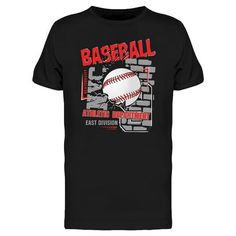 You can't go wrong with this Baseball Sport Original Design Tee Men's -Image by Shutterstock that gives you an authentic style everyday. This T-shirt has been made for your everyday superior comfort. This T-shirt also makes an amazing gift for any occasion and it's a sure bet that the person will love it! Design by Kazu kun. Baseball Sport Original Design. If You Are Into Sports, You Can't Miss This cool Baseball Design. Men's Black T-shirt. Satisfaction Guaranteed! Size: 2XL.  Gender: male.  Ag Baseball Design, Man Images, Sports Baseball, Design T Shirt, T Shirt Men, Mens Graphic Tee, Tee Design, Black T Shirt, Mens Tees