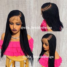 7*7 Closure Lace Wig Color #1 Length -20inches Braids Wig, Lace Wigs, Wigs, Braids, Hair Accessories, Women Accessories, Lace, Hair, Women Shopping