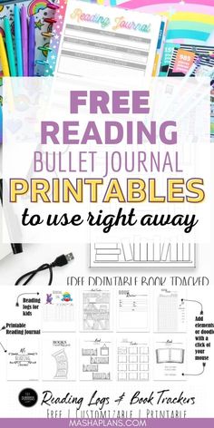 ake your reading to the next level with these free reading journal printables! Whether you're a bookworm or just getting started, these printable templates are perfect for keeping track of your reading progress, jotting down notes, and setting reading goals. Download now and organize your reading journey like never before. Happy reading! #readingjournal #printables Free Reading Journal, Reading Bullet Journal, Journal Printables Free, Reading Printables, Reading Log Printable, Journal Pages Printable, Journal Questions