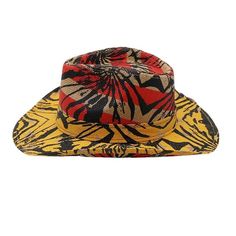 If you're looking to express your trend in a unique way, this unisex cowboy hat is a perfect choice. Made with high-quality paper, it adds a touch of style to your look. The vibrant print pattern and beautiful color make it a standout accessory. With its affordable price and stylish design, this cap is a must-have addition to your collection.Specifications Style: Casual Place Of Origin: China (Mainland) Pattern Type: Print Origin: Mainland China Material: Paper Item Type: Cowboy Hats Gender: Unisex Feature: Decorate Department Name: Adult CN: Zhejiang Brand Name: GeraldBlack Applicable Season: Four Seasons Applicable Scene: Party When purchasing clothing, shoes, and/or belts; please follow the size chart. Please click on "Size Charts" located on the menu bar to learn how to get your measur Multicolor Flat Brim Panama Hat, Multicolor Fedora With Curved Brim For Rodeo, Multicolor Fedora With Short Brim For Rodeo, Multicolor Flat Brim Sun Hat For Kentucky Derby, Multicolor Adjustable Fedora For Kentucky Derby, Adjustable Multicolor Fedora For Kentucky Derby, Multicolor Short Brim Fedora For Rodeo, Multicolor Flat Brim Fedora, Retro Short Brim Hat For Western-themed Events