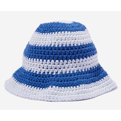 Up For Sale Is A Cute Crochet Bucket Hat Womens Os (One Size) Brand New With Tags Attached 100% Cotton Thank You For Your Interest. Wishing You And Your Loved Ones Health And Happiness! Blue Yarn Bucket Hat For Spring, Blue Crochet Bucket Hat For Spring, Trendy Blue Crochet Hat For Summer, Trendy Blue Brimmed Crochet Hat, Blue Yarn Hats For Spring, Blue Crochet Bucket Hat For Vacation, Casual Blue Crochet Hat, Blue Crochet Hat One Size For Spring, Blue Crochet Summer Hats