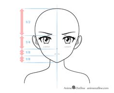 How to Draw Anime Characters Tutorial - AnimeOutline Villain Female, Animation Expressions, Anime Face Shapes, Manga Tips, Crazy Anime, Manga Inspiration, Human Portrait, Crazy Face