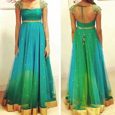 Floor Length Dresses Indian, Frocks And Gowns, Long Gown Design, Elegant Fashion Wear, Indian Party, Indian Party Wear, Frock Dress, Long Gown Dress