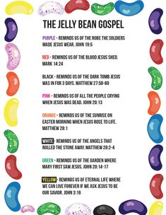 the jelly bean gospel poster