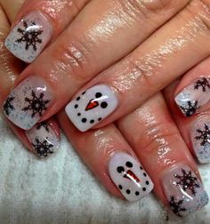 Xmas Makeup, Bright Nail Designs, Purple Glitter Nails, Mickey Nails, Nail Tip Designs, Turquoise Nails, Super Cute Nails