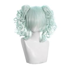 You can make it into any style according to your need. It's time to show your creative skills. Breathable rose net, lightweight, makes you feel very comfortable when you wear this wig. It is good for daily, dating, concerts, bachelorette parties, birthday parties. This cute wig is also a good gift for your friends or family. This shoulder length wig isn't a lace wig, and there are no combs within the wig, there are 2 adjustable straps to make it stay on your head. Human hair wigs with realistic Hairstyles Ideas Braids, Real Hair Wigs For Women, Shoulder Length Wig, Blue Wigs, Cute Wig, Cute Wigs, Purple Wig, Green Wig, Red To Blonde