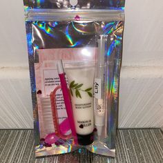 Nail Tech Aftercare, Nail Tech Retail Ideas, Nail Care Kit Gift Ideas, Nail Tech Client Gifts, Aftercare Nail Kits, Nail Care Goodie Bags, Nail Care Package, After Care Nail Kits, Cuticle Oil Packaging Ideas