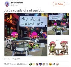 Splat Tim, Splatoon Memes, Splatoon Comics, Squid Games, Gaming Memes, What’s Going On, Splatoon, Best Memes, Funny Comics