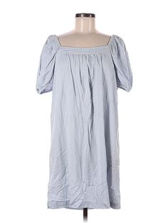 Shinestar Casual Dress Size: Medium Gray Dresses - new. 100% RAYON, Popover, Square, Short, Short Sleeve | Shinestar Casual Dress - Popover: Gray Dresses - New - Size Medium Daytime Short Sleeve Midi Sundress, Summer Mini Dress For Sleep, Cotton Midi Dress With Short Sleeves For Daytime, Daytime Dresses With Relaxed Fit And Short Sleeves, Short Sleeve Relaxed Fit Dresses For Daytime, Casual Summer Mini Dress For Sleep, Relaxed Fit Short Sleeve Dresses For Daytime, Relaxed Fit Short Sleeve Daytime Dress, Daytime Relaxed Fit Short Sleeve Dresses