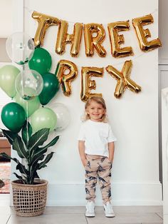 3 Year Bday Theme, 3 Rex Birthday Party Theme, Age Three Birthday Themes, Trex Three Birthday, 3 Rex Decorations, Three Rex Birthday Theme, Three Rex Birthday Decorations, Three Saurus Party, Three Rex Birthday Party Decorations