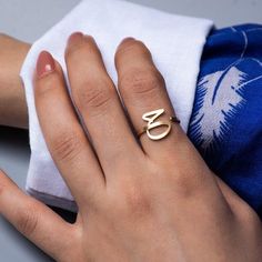 Adjustable Arabic Letter Ring - Brass with Gold or Silver Plating For Men and Women. 100% brand new and high quality. Ha Letter (ح) Equivalent (Ḥā'). * Adjustable in size, you can adjust the length according to your finger size. * Perfect gift for parents, girlfriends, boyfriends, wives, husbands, sisters, cousins, friends and lovers. * Occasions: Anniversary, engagement, gift, party, wedding, birthday, school. * Material: High-Grade Yellow Brass * Finish: Gold or Silver Plated The Ring is perfe School Material, Arabic Jewelry, Gift For Parents, Letter Ring, Parent Gifts, Brass Finish, Fun Games, Party Wedding, High Grade