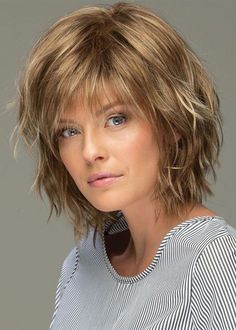 Messy Look, Wig Outlet, Best Wig Outlet, Choppy Layers, Choppy Hair, Bob Hairstyles For Fine Hair, Hair Medium