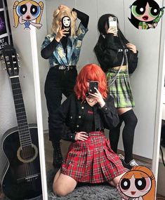 Powerpuff Kızları, Powerpuff Girls Costume, Super Nana, Powerpuff Girls Fanart, Powerpuff Girl, Halloween Costumes Friends, Jung So Min, Anime Inspired Outfits, Halloween Costume Outfits