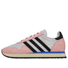 (WMNS) adidas originals Haven 'Pink White' BY9573 Stylish Sneakers, Perfect Pair, Pink White, Adidas Originals, Adidas, White, Sneakers, Pink