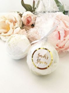 Custom Bath Bomb Foil Favors Bachelorette Spa Party, Summer Bridal Shower Favors, Spa Bridal Shower, Personalized Bridal Shower Favors, Rose Petal Bath, Girl Birthday Party Favors, Bath Stuff, Bridal Shower Party Favors