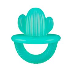 an inflatable ring with a cactus on it's side and a green handle