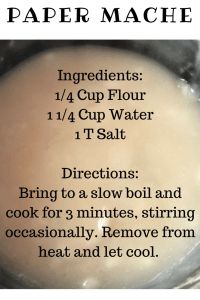 instructions on how to use paper mache for making cupcakes and muffins