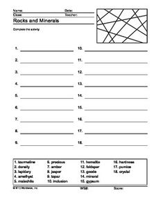 the worksheet for word scramble is shown in black and white, with an image of