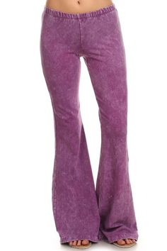 So Amazing! Looks like mineral jeans, but feels like leggings, has elastic waist. Each item is hand-dyed, should expect variations. American made Cotton/Spandex 93/7 Jersey. Great Resort Wear! Stay Sexy! Casual Festival, Glad Rags, Soft Pants, Los Angeles Style, Lavender Blue, Bell Bottom, Wholesale Fashion, Online Boutiques, Resort Wear